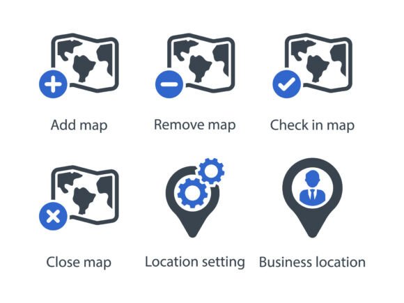 A Designer's Review of Location Icon Set 5 Graphics & Icons