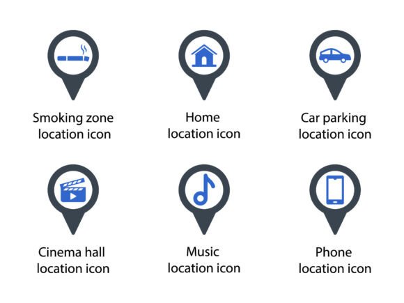 A Designer's Review of the Location Pin Icon Set 8 Graphics
