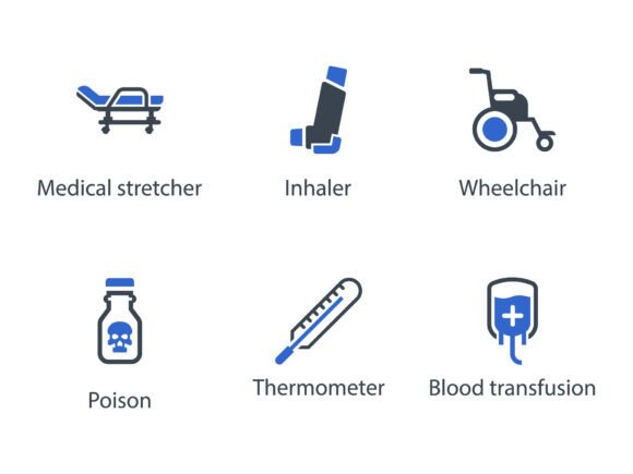 A Designer’s Review: Medical Equipment Icon Set 2