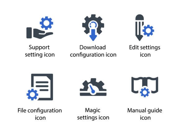 A Modern Glyph Icon Set for Digital Product Creators