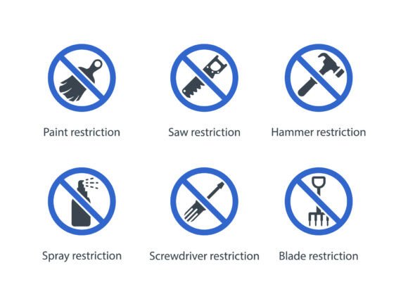 A Professional Review of the Restriction Icon Set 3 Graphics
