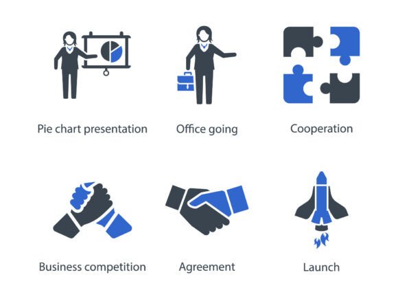 Business Management Icon Set 18: Icons & Graphics Review