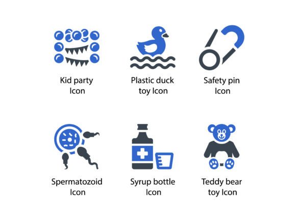Childhood Baby Icon Set 6: Graphics & Icons Review