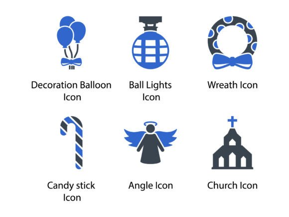 Christmas Icon Set 3: Glyph Icons & Graphics Review