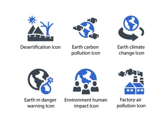 Climate Change Icon Set 2 Review: Graphics & Icons