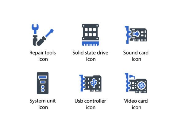 Computer Hardware Icons & Graphics: Real Client Review