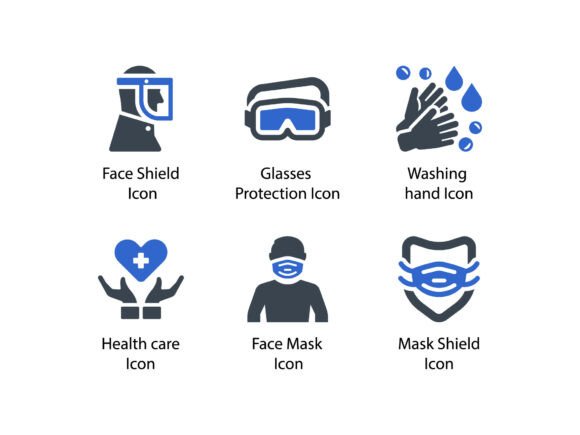 Corona Virus Icon Set 2 Review: Icons & Graphics for Sellers