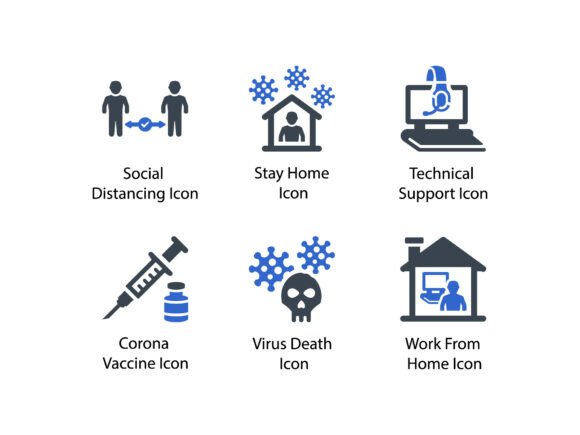 Corona Virus Icon Set 3 Graphics & Icons Review