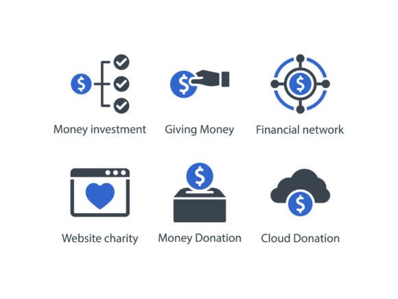 Crowd Funding Icon Set 4 Icons & Graphics Review