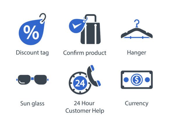 E Commerce Shopping Icons: A Crafter's Review for Graphics