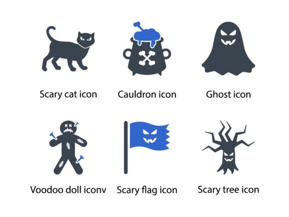 Halloween Icon Set 4: Glyph Graphics That Sell