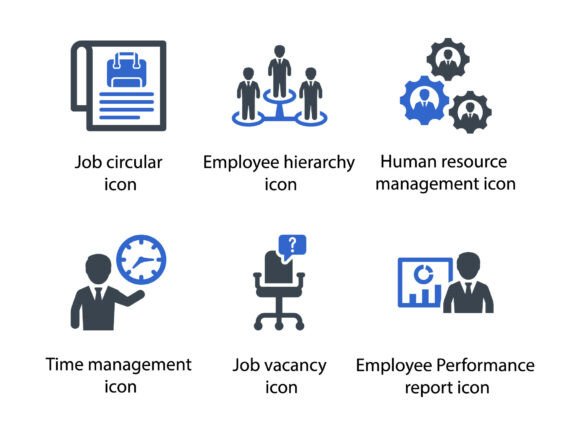 Human Resource Management Icon Set 5: Graphics & Icons Review