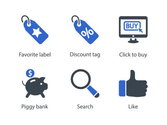 Is This Shopping Icon Set a Viable Graphics Asset?