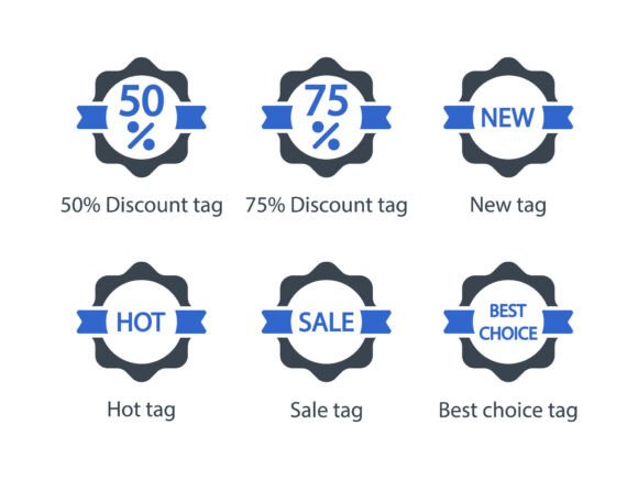 Label Tag Icon Set 2: A Designer's Graphics Review