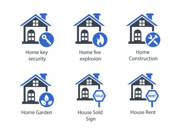 Real Estate Icon Set 3: Premium Icons & Graphics for Branding