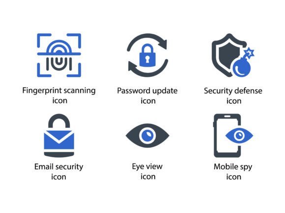 Security Icon Set 3: Graphics & Icons for Client-Ready Design